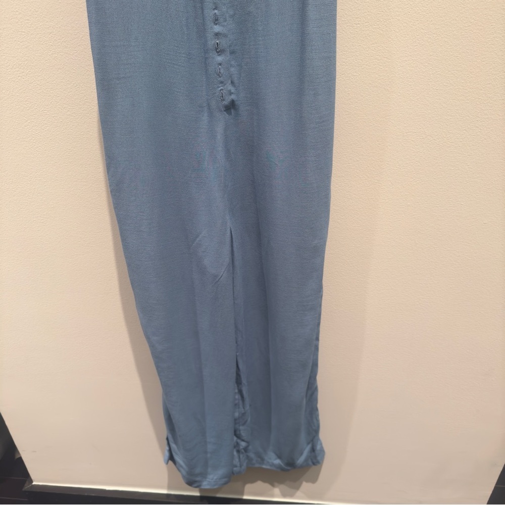 NWOT- Urban Outfitters Blue Jumpsuit Button Front Size XS - Picture 3 of 9